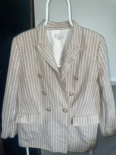 Loft striped linen blend - loft,